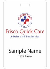 (image for) Frisco Quick Care ID Vertical badge