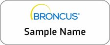 (image for) Broncus Medical, Inc. Standard White badge