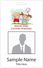 (image for) Mission Viejo Christian Preschool Photo ID Vertical badge