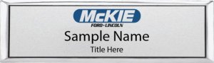 (image for) McKie Ford Lincoln Small Executive Silver badge