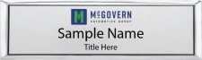 (image for) Mcgovern Autobahn Small Executive Silver badge