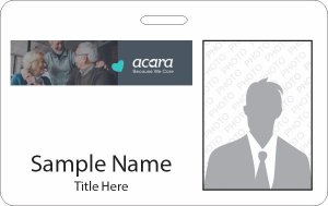 (image for) Acara Photo ID Horizontal Badge