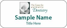 (image for) The Center for Esthetic Dentistry Standard White Badge