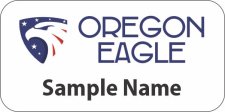 (image for) Oregon Eagle Standard White Badge