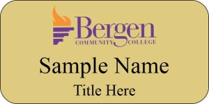 (image for) Bergen Community College Custom Badge Badge