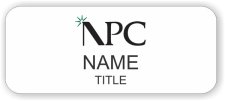 (image for) NPC Standard White badge