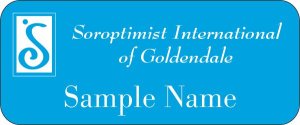 (image for) Soroptimist International of Goldendale Standard Other Badge