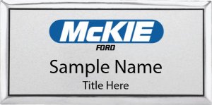 (image for) McKie Ford Executive Silver Badge