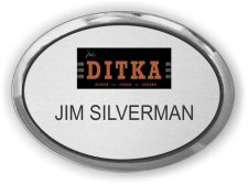 (image for) Ditka Executive Silver Oval Badge