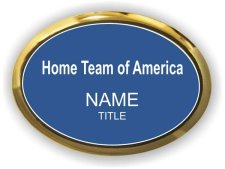 (image for) Home Team of America Oval Executive Gold badge