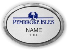 (image for) pembroke isles Oval Executive Silver badge