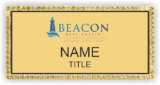 (image for) Beacon Real Estate Bling Gold badge