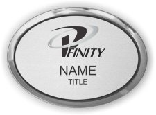 (image for) I Finity Oval Executive Silver badge
