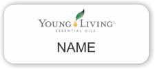(image for) Young Living Essential Oils Standard White badge