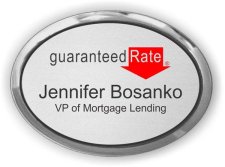 (image for) Guaranteed Rate Mortgage Oval Executive Silver badge