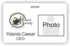 (image for) Peace Haven Personal Care Service Photo ID - Horizontal badge