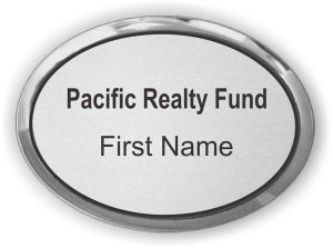 (image for) Pacific Realty Fund Oval Executive Silver badge