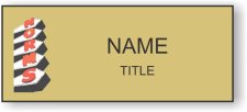 (image for) Norms Standard Gold Square Corner badge