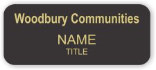 (image for) Woodbury Communities Standard Black badge