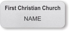(image for) First Christian Church Standard Silver badge