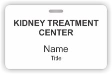 (image for) Kidney Treatment Center ID Horizontal badge