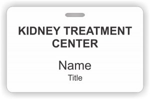 (image for) Kidney Treatment Center ID Horizontal badge