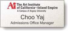 (image for) Art Institute of California Silver Square Corners badge