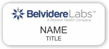 (image for) Belvidere Labs Standard White badge