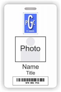 (image for) PC Guiders LLC Barcode ID Vertical badge