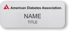 (image for) American Diabetes Association Standard Silver badge