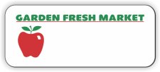 (image for) Garden Fresh Market Standard White badge