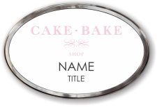 (image for) The Cake Bake Shop Oval Prestige Polished badge