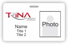 (image for) Trina Health of Charlotte Photo ID Horizontal badge