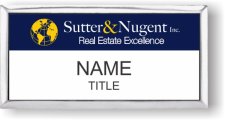 (image for) Sutter&Nugent Inc. Executive Silver Other badge