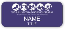 (image for) The Burlington Academy of Learning Purple Badge