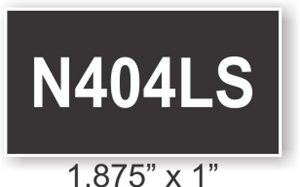 (image for) Les Schwab Headquarters Standard Black Square Corner badge