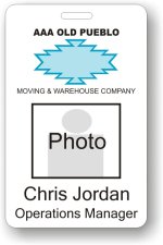 (image for) AAA Old Pueblo Moving and Warehouse Photo ID Badge