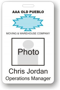 (image for) AAA Old Pueblo Moving and Warehouse Photo ID Badge