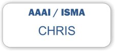 (image for) AAAI / ISMA White Badge