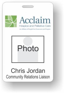 (image for) Acclaim Hospice Photo ID Badge