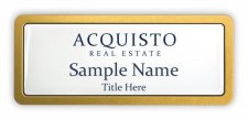 (image for) Acquisto Real Estate Prestige Gold Anodized badge