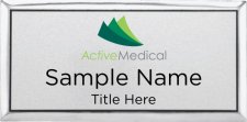 (image for) Active Medical Executive Silver Badge Logo B