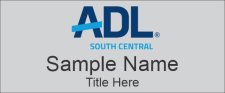 (image for) Anti-Defamation League South Central - Standard Silver Square Corner Badge