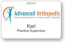 (image for) Advanced Ortho Pain Management & Wellness Full Color Badge