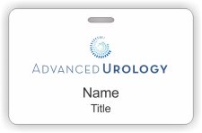 (image for) Advanced Urology White ID Badge