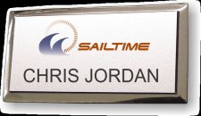(image for) Advantage Yacht Sales SailTime Logo Executive Silver Badge