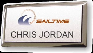 (image for) Advantage Yacht Sales SailTime Logo Executive Silver Badge