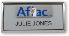 (image for) Aflac Executive Cloisonne Silver Badge