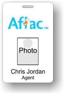 (image for) Aflac Photo ID Badge