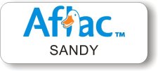 (image for) Aflac White Badge